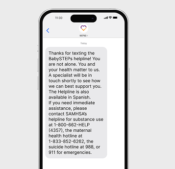 smartphone image of text