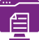 purple computer graphic