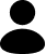 Black graphic of a person
