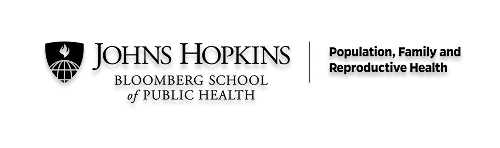 John Hopkins Bloomberg School of Public Health logo