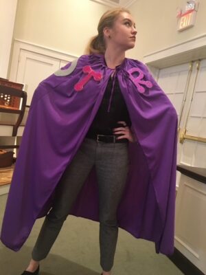 partnership staff member cori hammond in purple